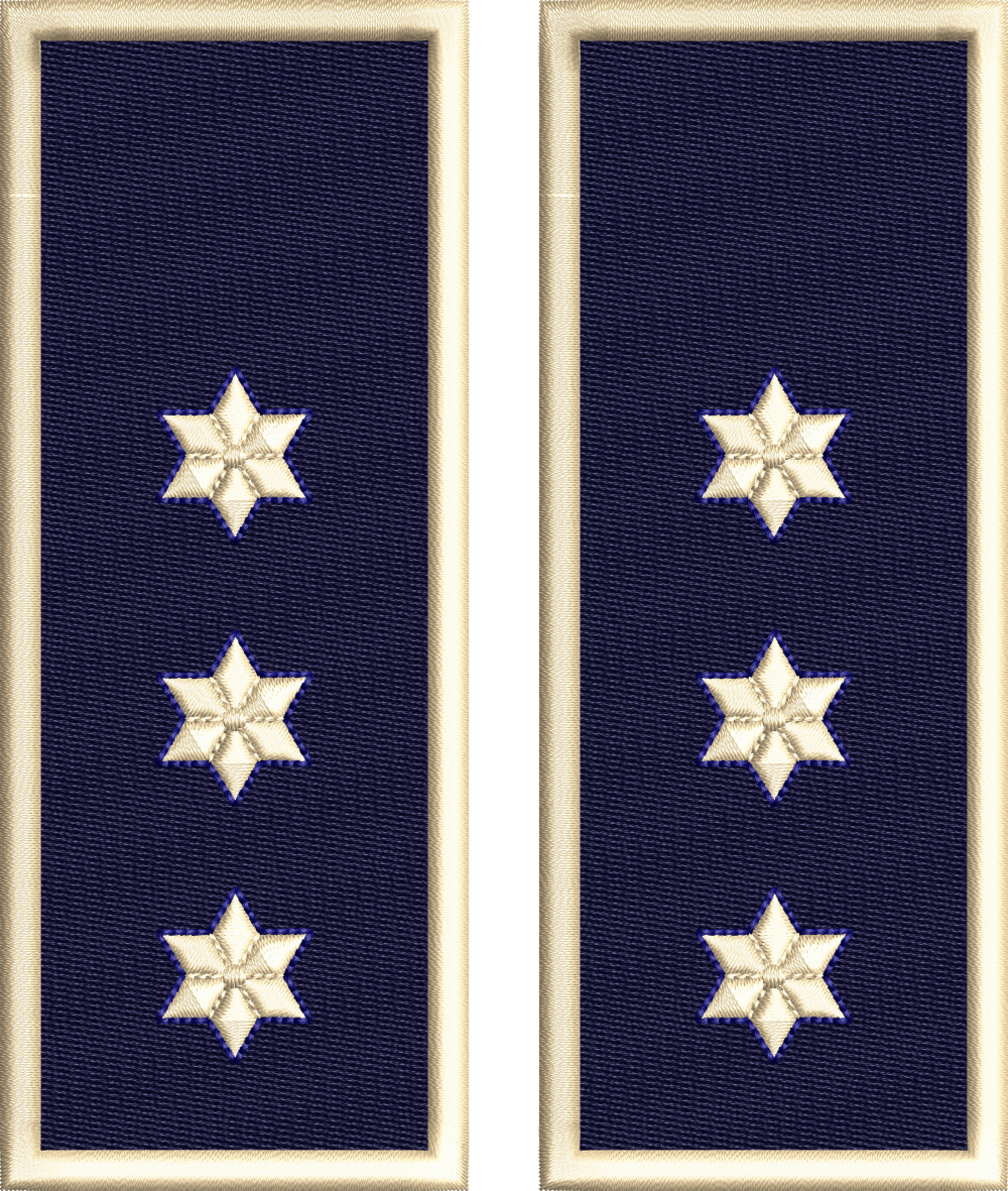 GRADE COMISAR SEF POLITIA DE FRONTIERA IGPFR ( TINUTA NOUA ) CULOARE " BLUE NAVY INCHIS "